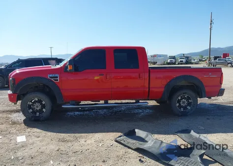 2008 Ford F250 Super Duty z USA, uszkodzony, nr VIN 1FTSW21R58EA59267